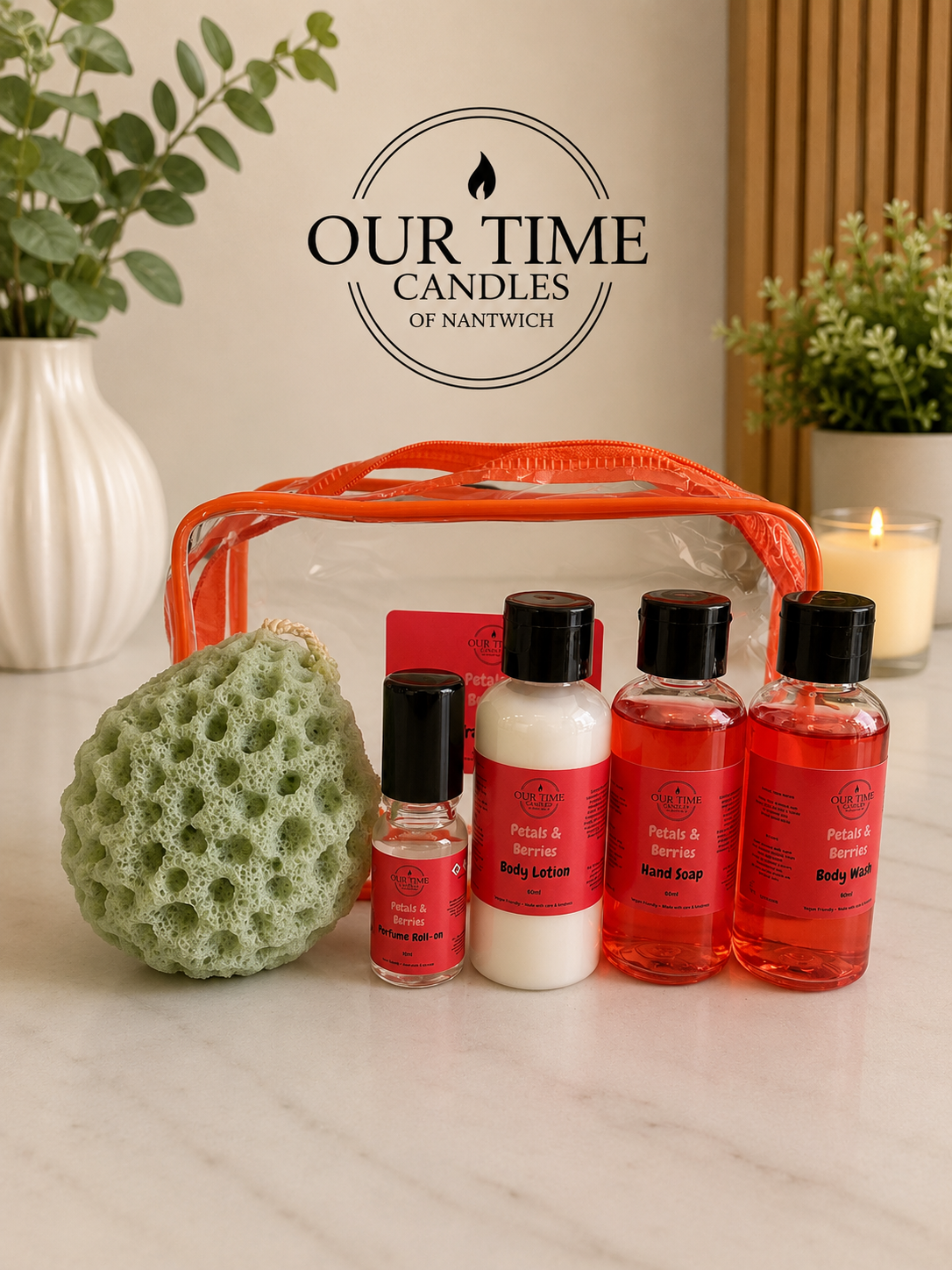 Petals and Berries Travel Set
