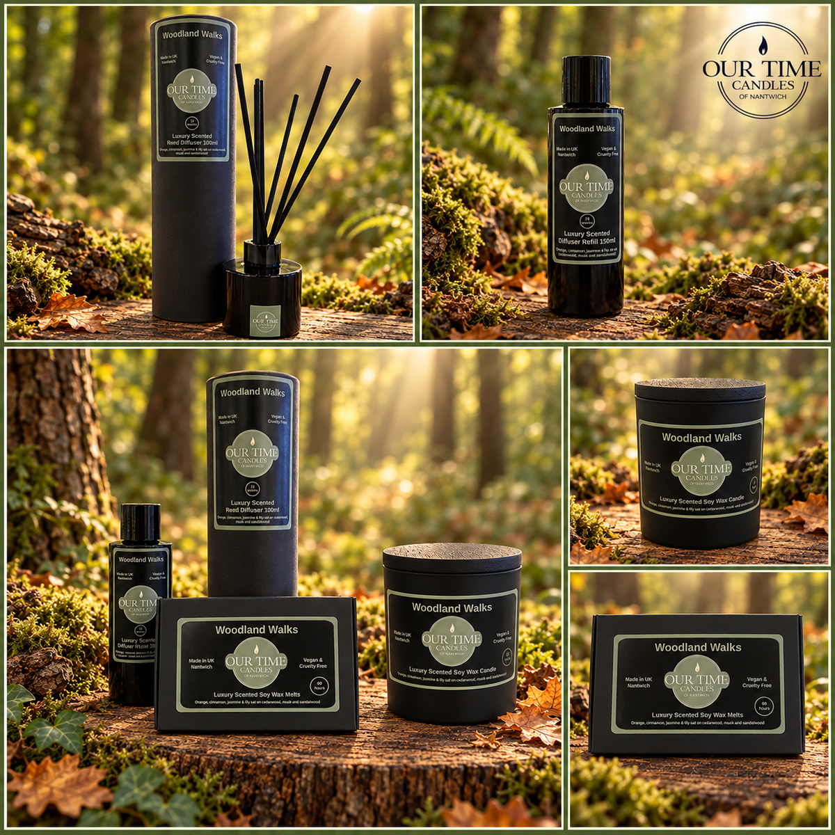 Woodland Walks Wax Melt Bag 70g