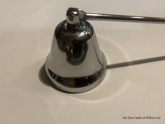 Silver candle snuffer