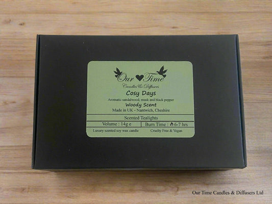 Cosy Days Scented Tealights bx/6