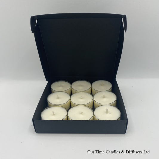 Premium Soy Tealights bx/9