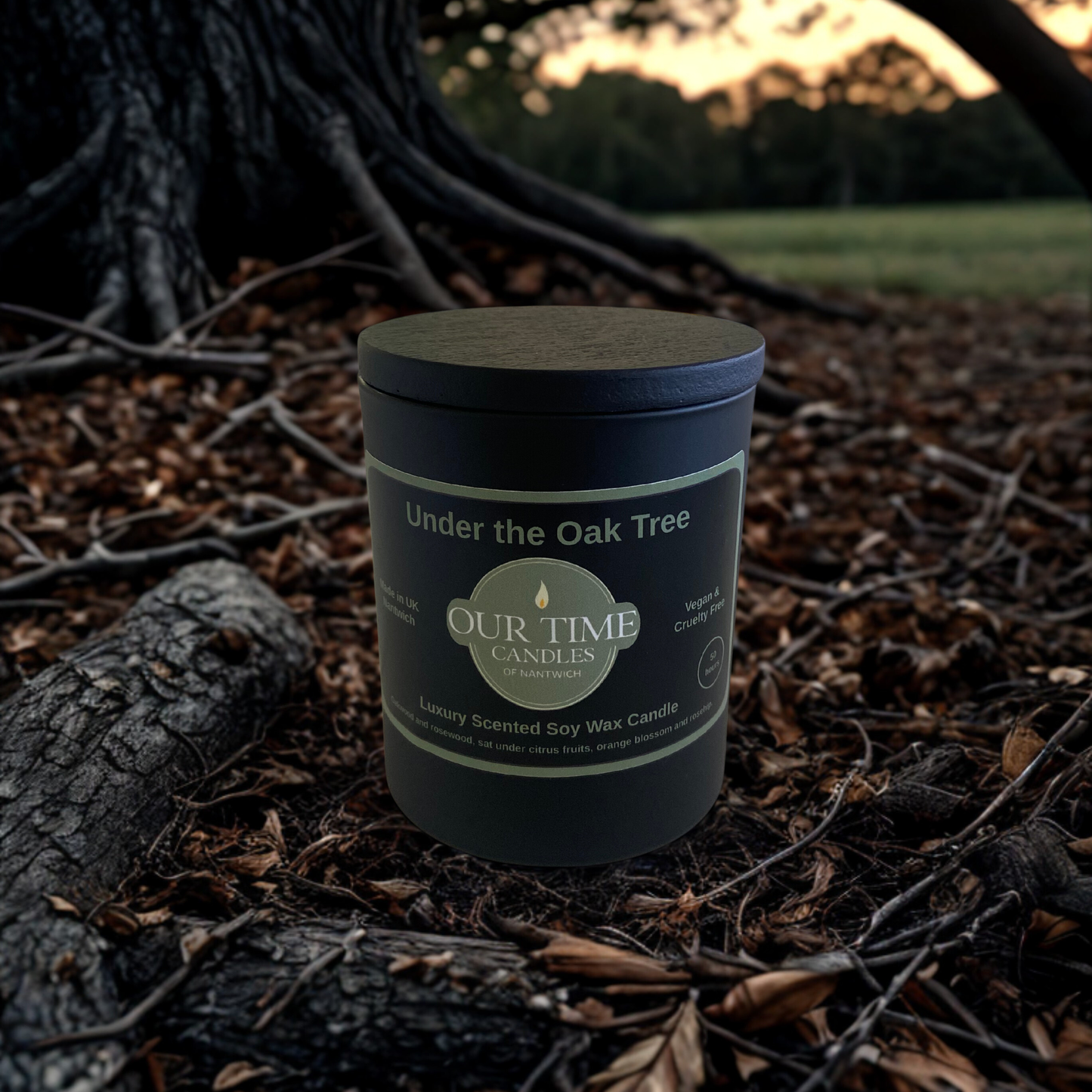 Under the Oak Tree Large Wax Filled Candle