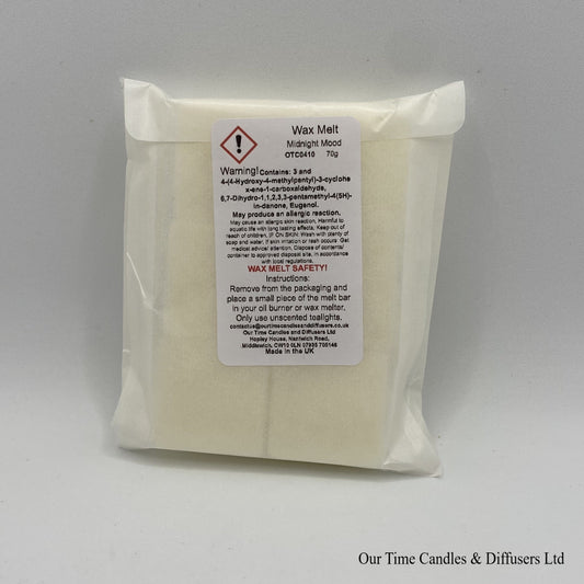 Scented Soy Wax Melt Cubes in a biodegradable bag. Vegan and cruelty free