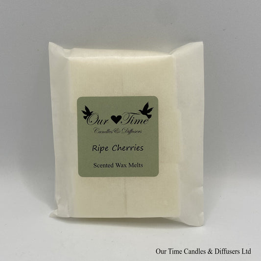 Scented Soy Wax Melt Cubes in a biodegradable bag. Vegan and cruelty free