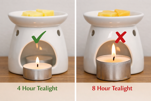 Wax Melters and 8-hour tealights