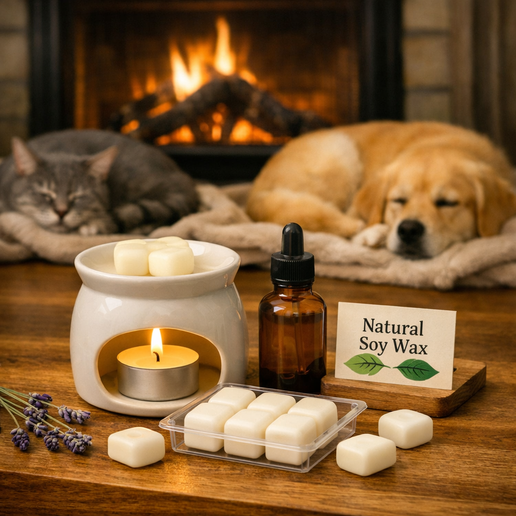 Pet safety with wax melts