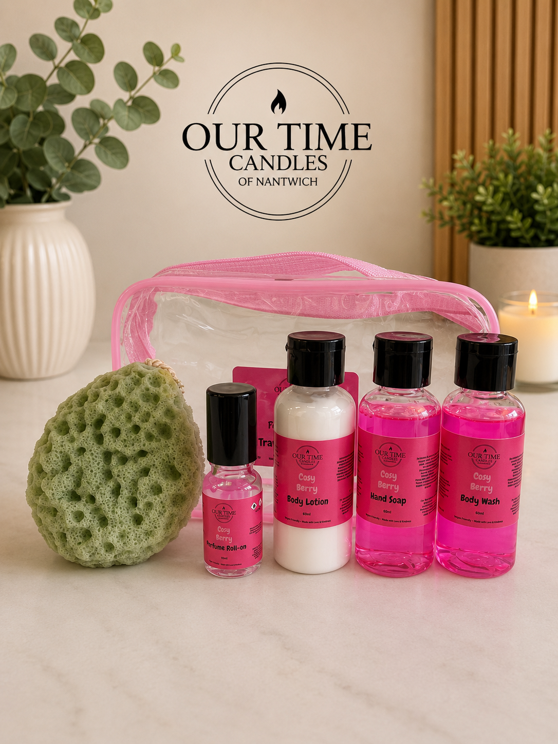Cosy Berry Travel Set