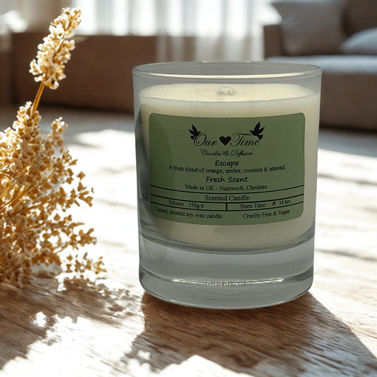 Escape Medium Wax Filled Candle