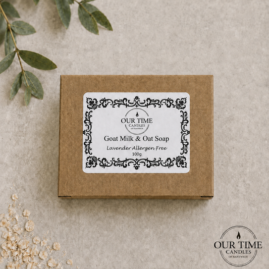 Goat Milk and Oat Soap - Lavender Scented