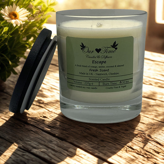 Escape Large Wax Filled Candle