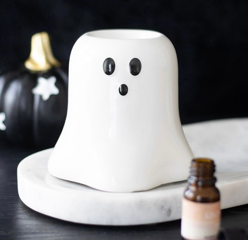 Ghost Oil/Wax Burner - White