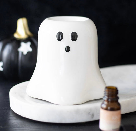Ghost Oil/Wax Burner - White