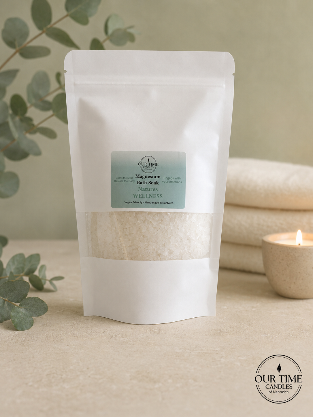 Natures Magnesium Bath Soak 250g