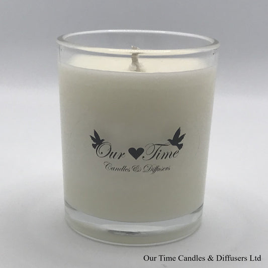 Small Soy Wax Fill Scented Candle. Vegan and cruelty free