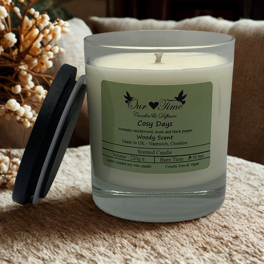 Cosy Days Large Wax Filled Candle