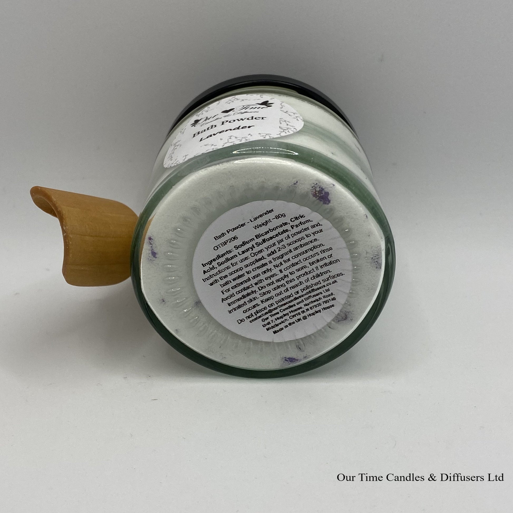 Bath Powder - Lavender base image showing base label