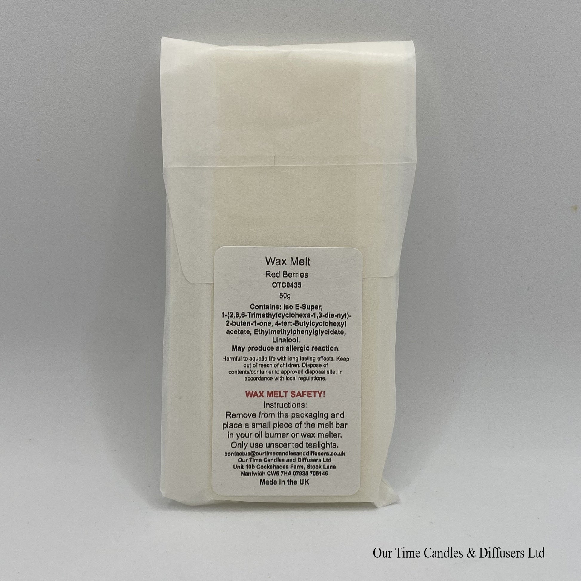 Red Berries Christmas Wax Melts