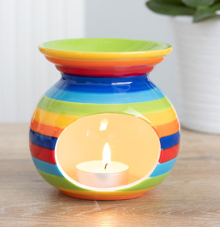 Rainbow Wax Melt Burner