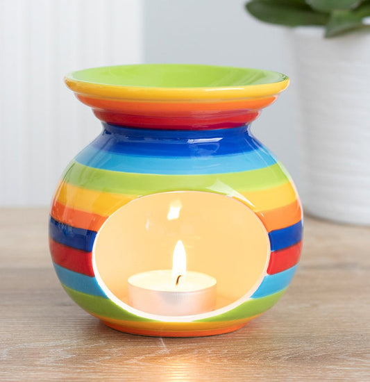 Rainbow Wax Melt Burner