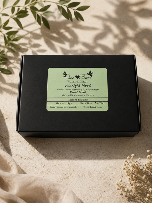 Midnight Mood Scented Tealights bx/6