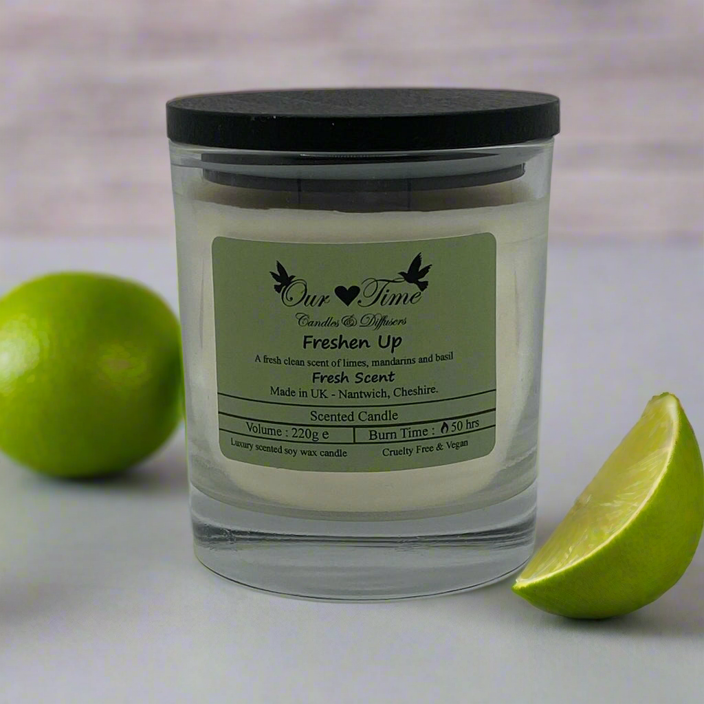 Freshen Up Large Wax Filled Candle