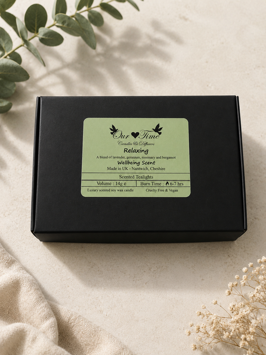 Relaxing Scented Tealights bx/6