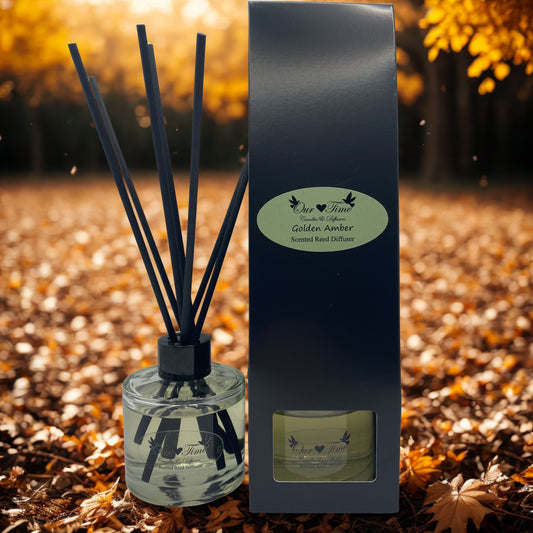 Golden Amber Reed Diffuser 100ml