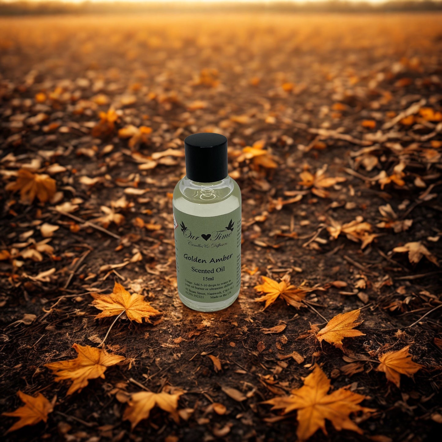 Golden Amber Scented Oil 15ml