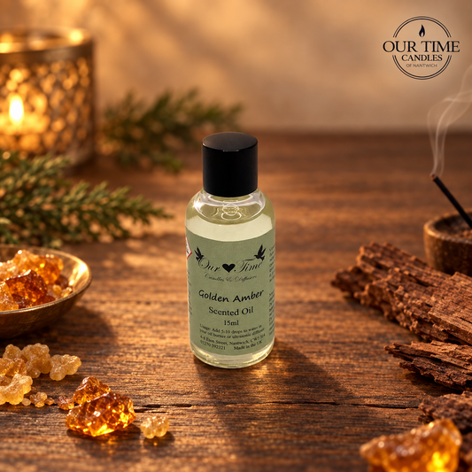 Golden Amber Scented Oil 15ml