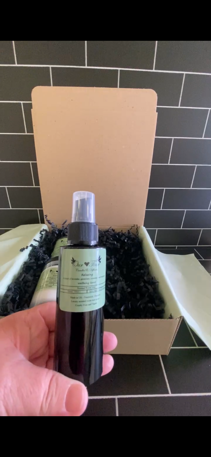 Gift Set - Candle, Diffuser, Room Mist