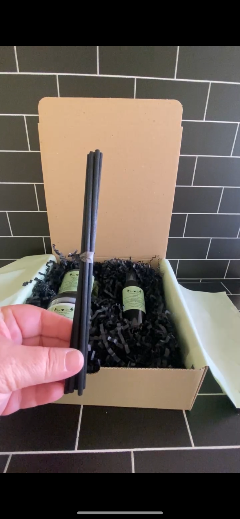 Gift Set - Candle, Diffuser, Room Mist