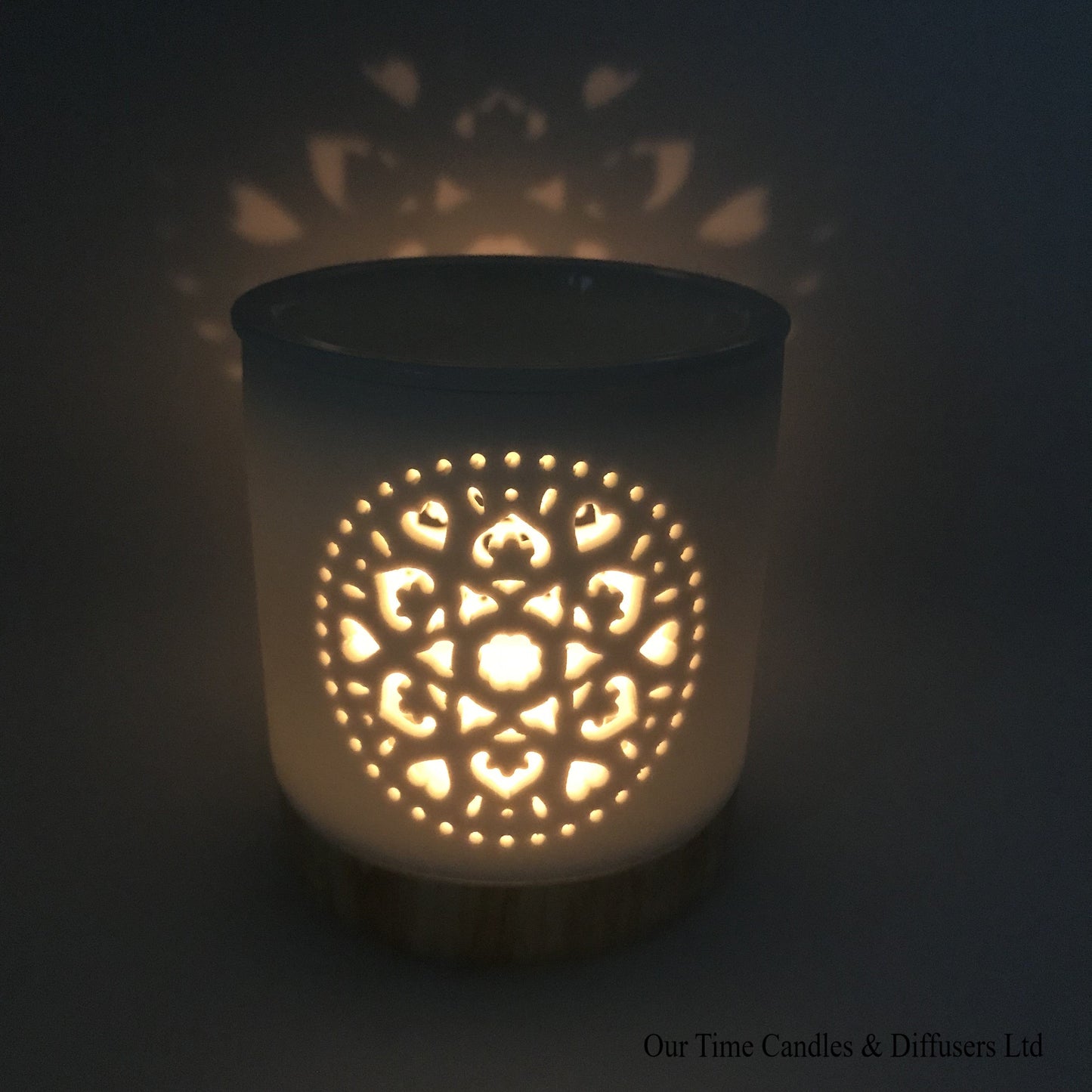 Wax Melt Burner - Mandala Design