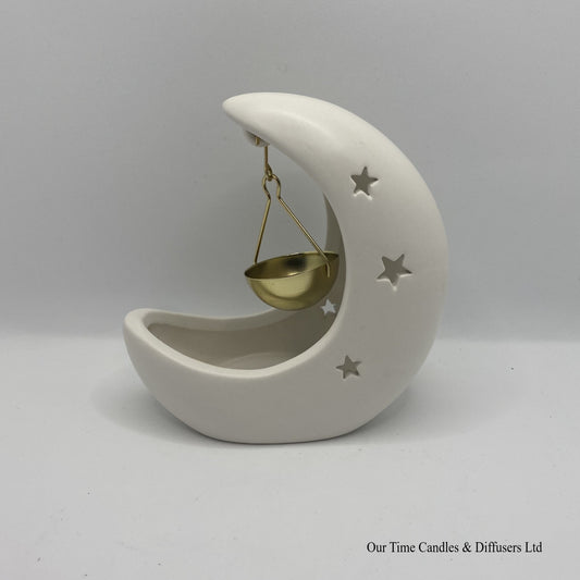 White Moon Wax Melt Burner