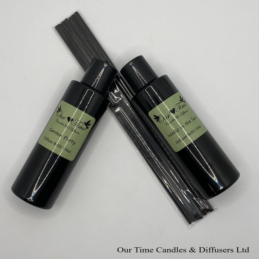 Black Replacement Reed Diffuser Fibre Reeds