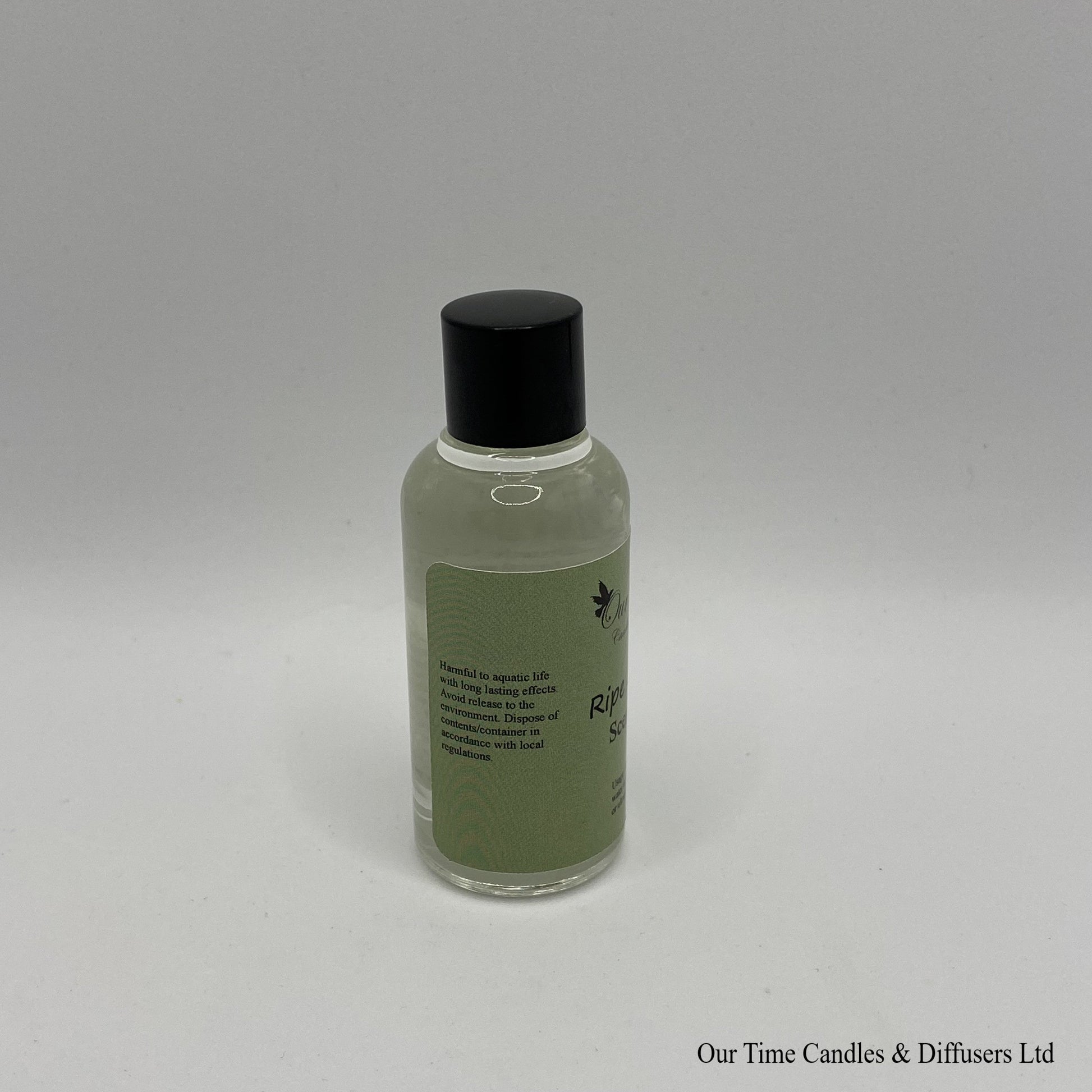 Scented Oil 15ml in clear bottle with black screw cap