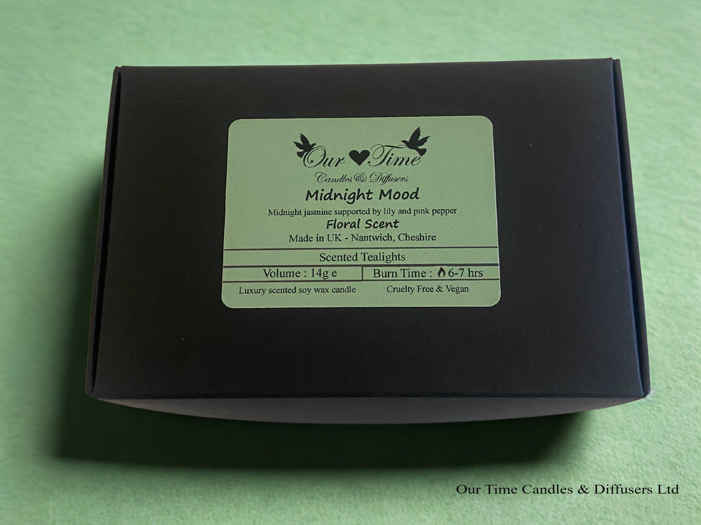 Midnight Mood Scented Tealights bx/6