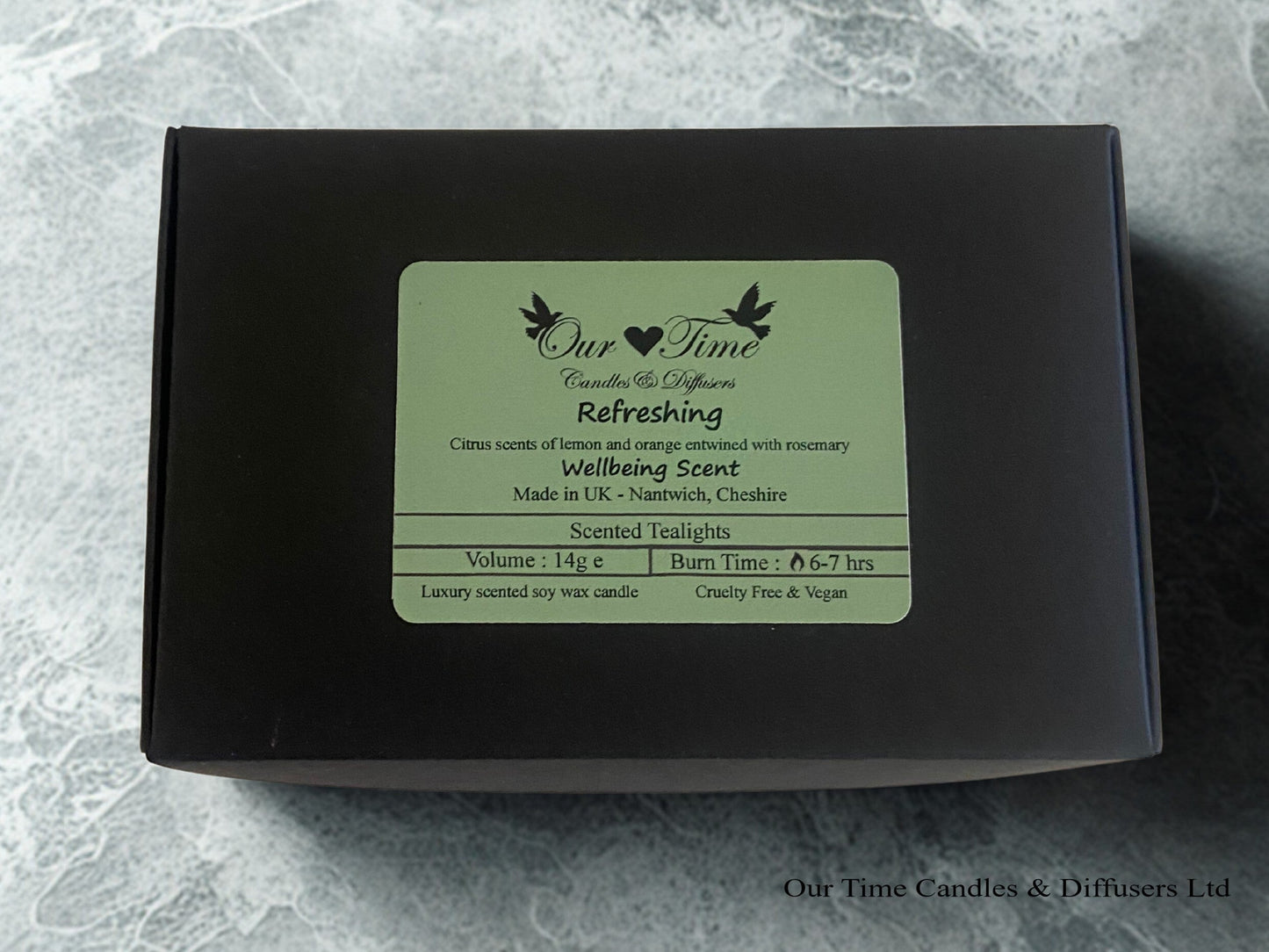 Refreshing Scented Tealights bx/6