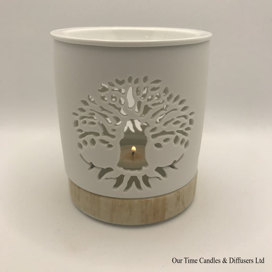 Wax Melt Burner - Tree of Life Design
