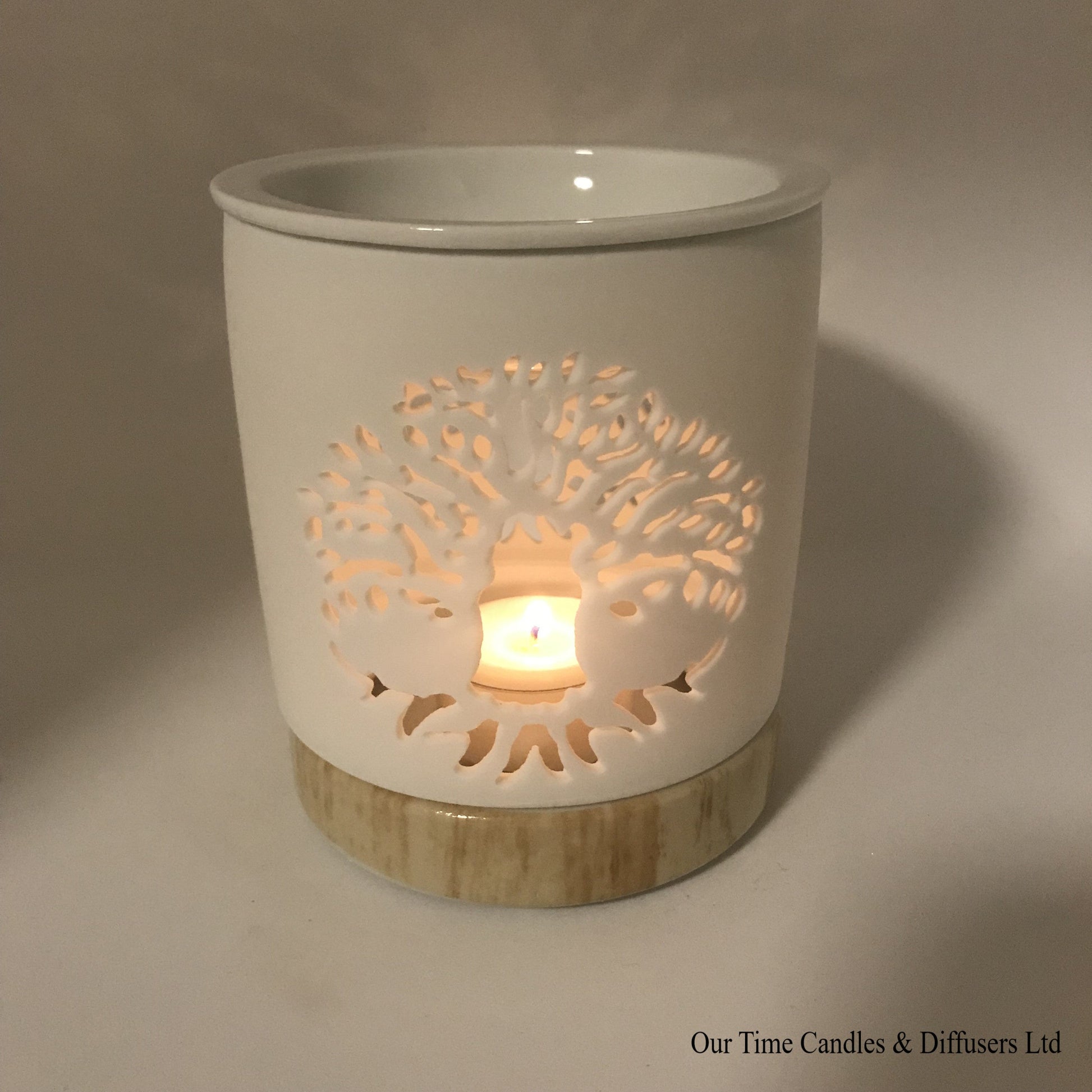 Wax Melt Burner - Tree of Life Design