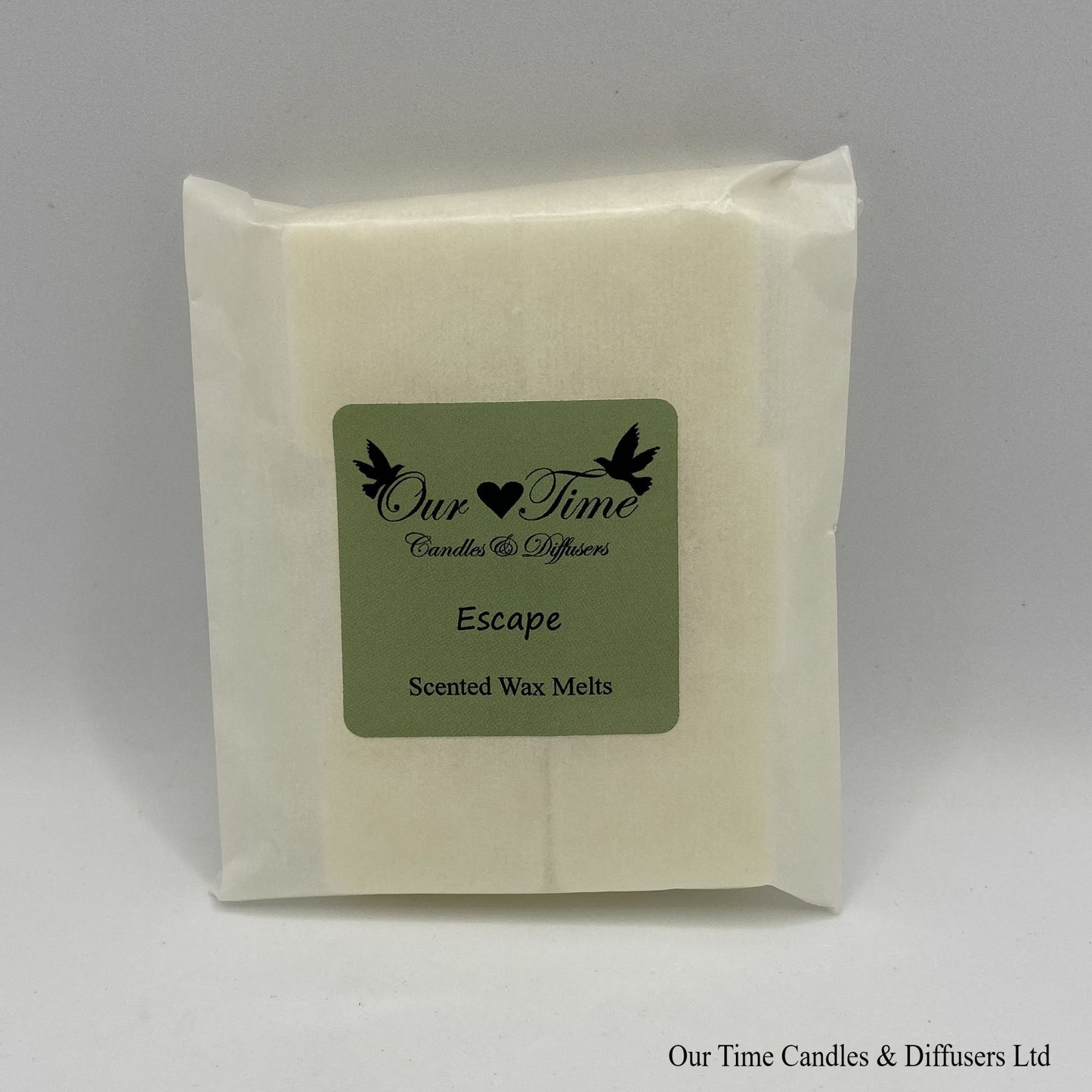 Scented Soy Wax Melt Cubes in a biodegradable bag. Vegan and cruelty free