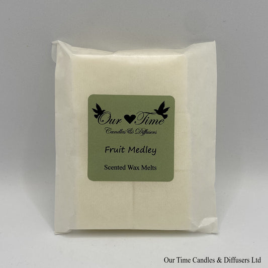 Scented Soy Wax Melt Cubes in a biodegradable bag. Vegan and cruelty free