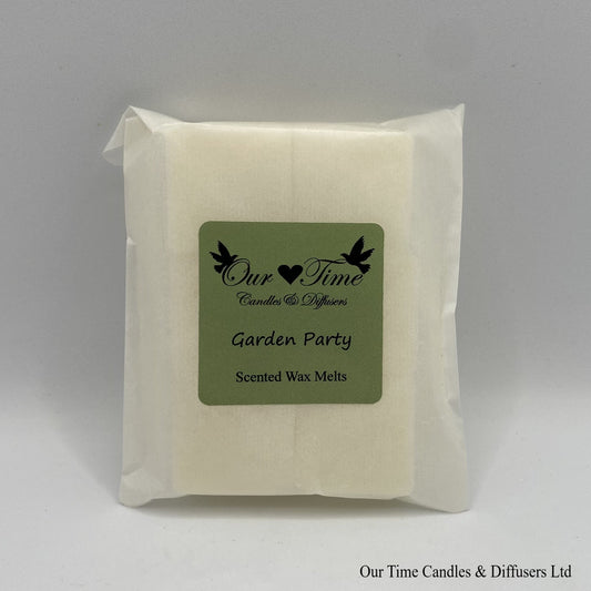 Scented Soy Wax Melt Cubes in a biodegradable bag. Vegan and cruelty free