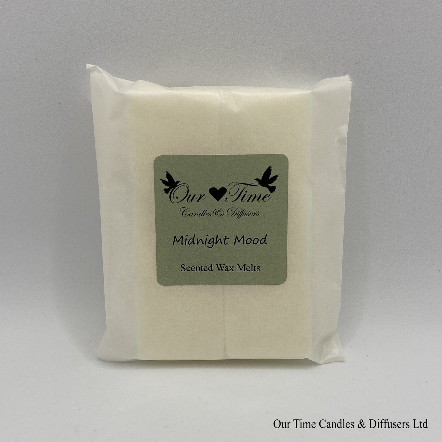 Scented Soy Wax Melt Cubes in a biodegradable bag. Vegan and cruelty free