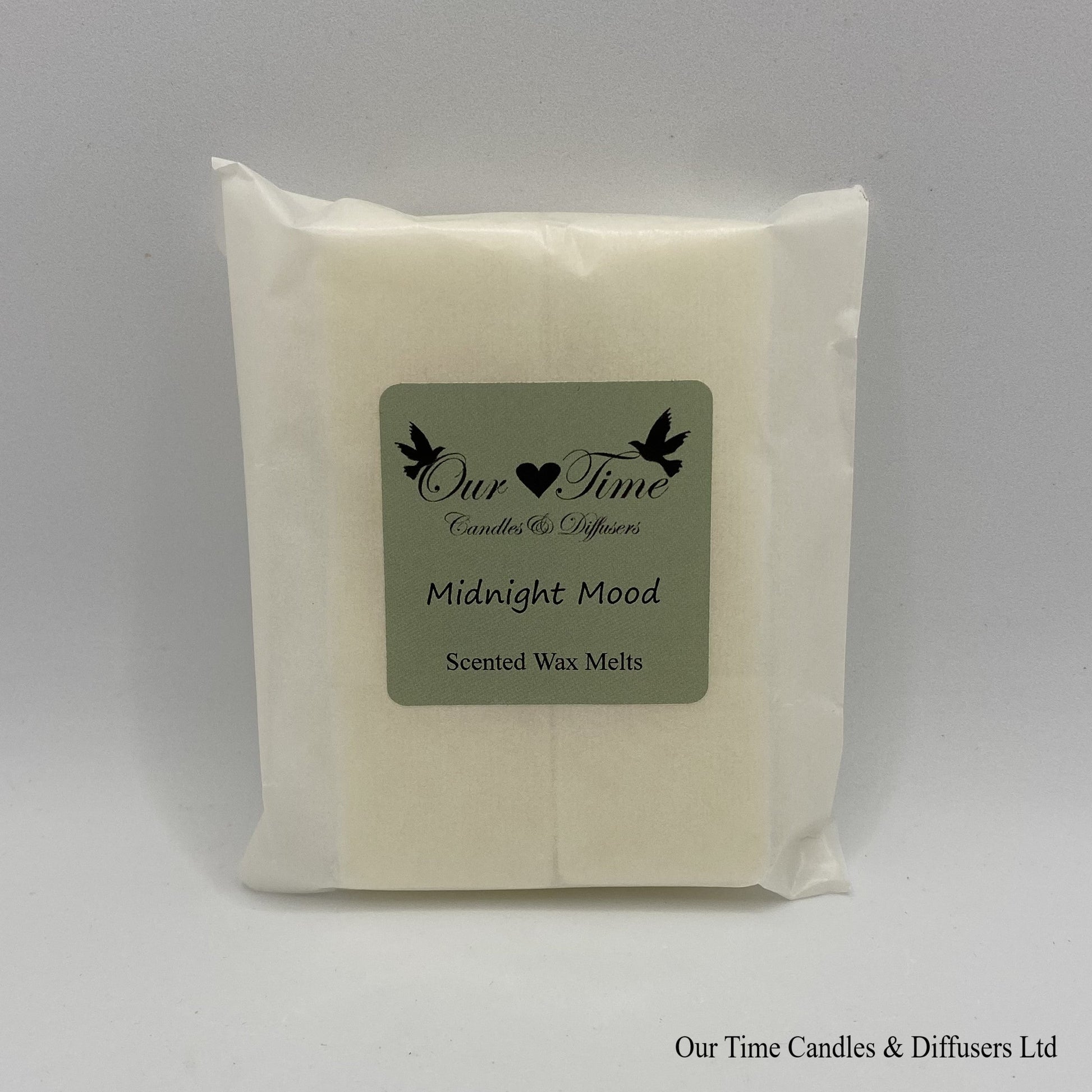 Scented Soy Wax Melt Cubes in a biodegradable bag. Vegan and cruelty free