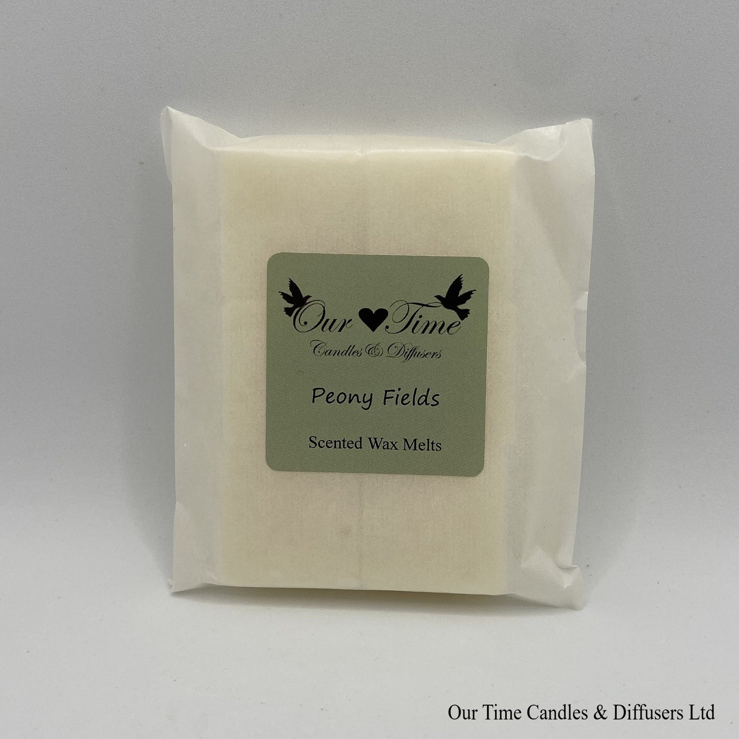 Scented Soy Wax Melt Cubes in a biodegradable bag. Vegan and cruelty free