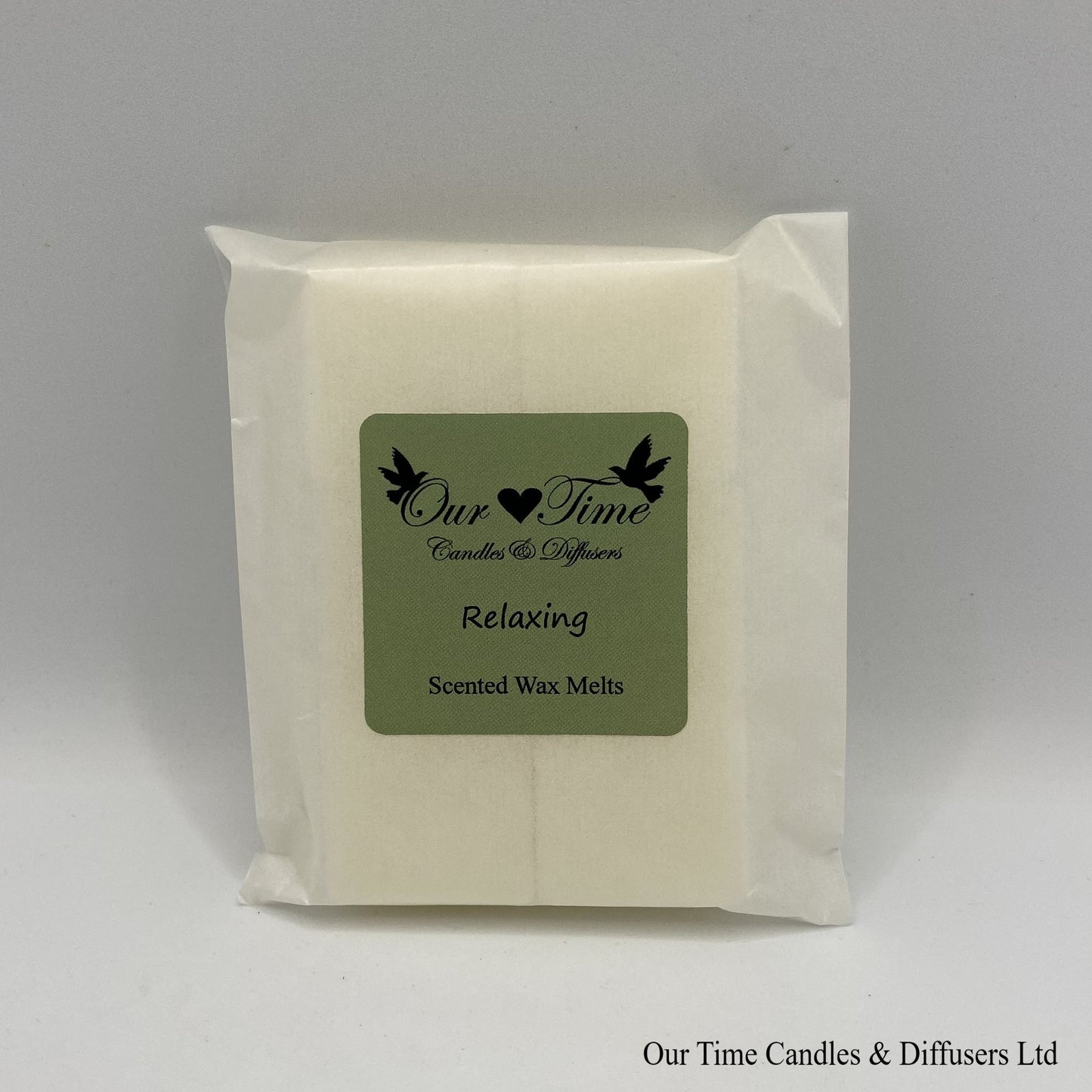 Scented Soy Wax Melt Cubes in a biodegradable bag. Vegan and cruelty free