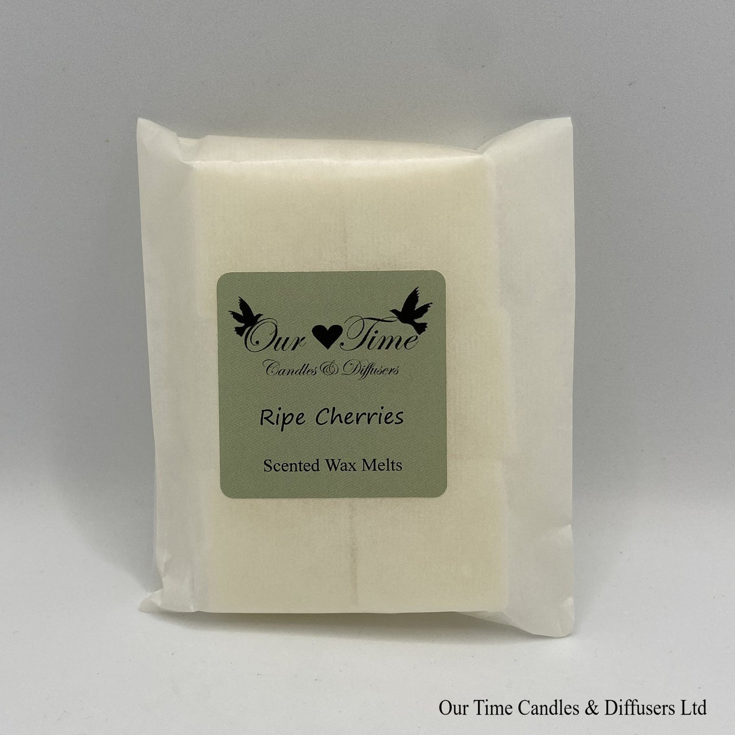Scented Soy Wax Melt Cubes in a biodegradable bag. Vegan and cruelty free