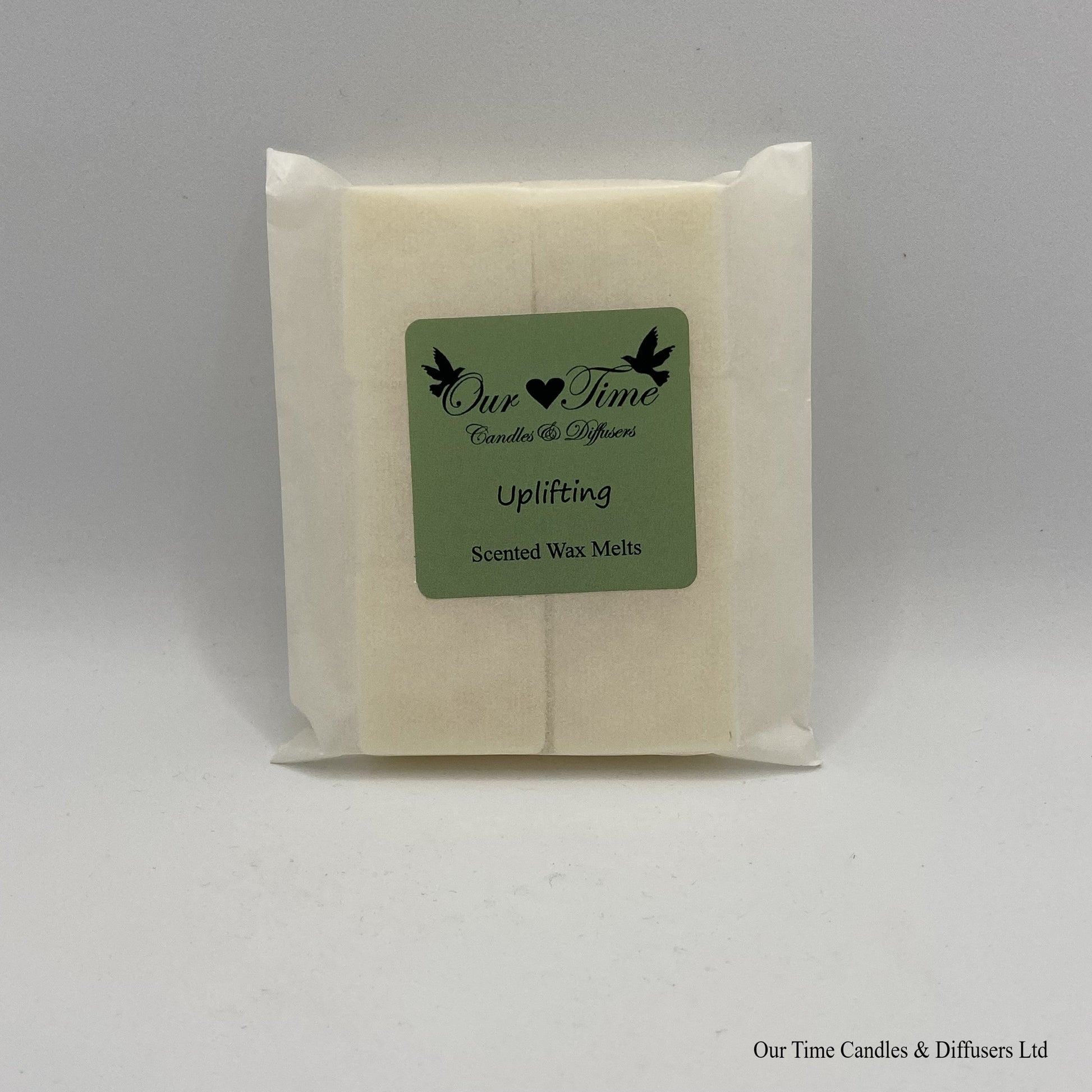 Scented Soy Wax Melt Cubes in a biodegradable bag. Vegan and cruelty free