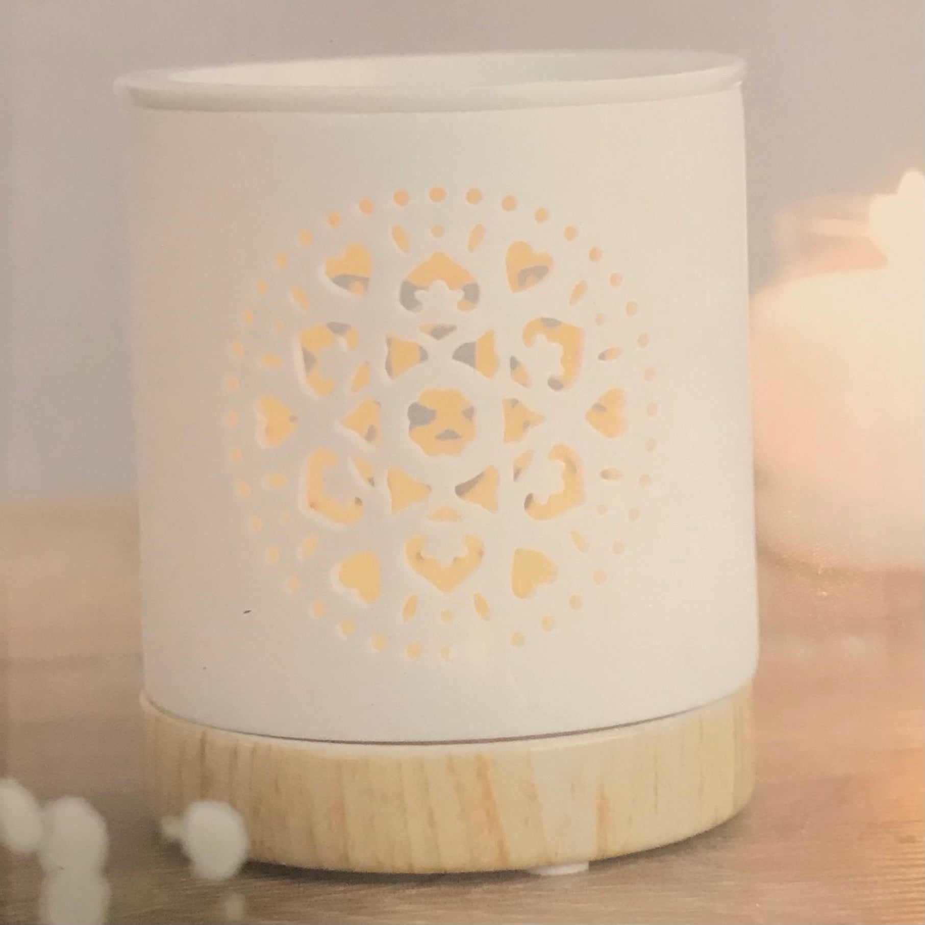Wax Melt Burner - Mandala Design