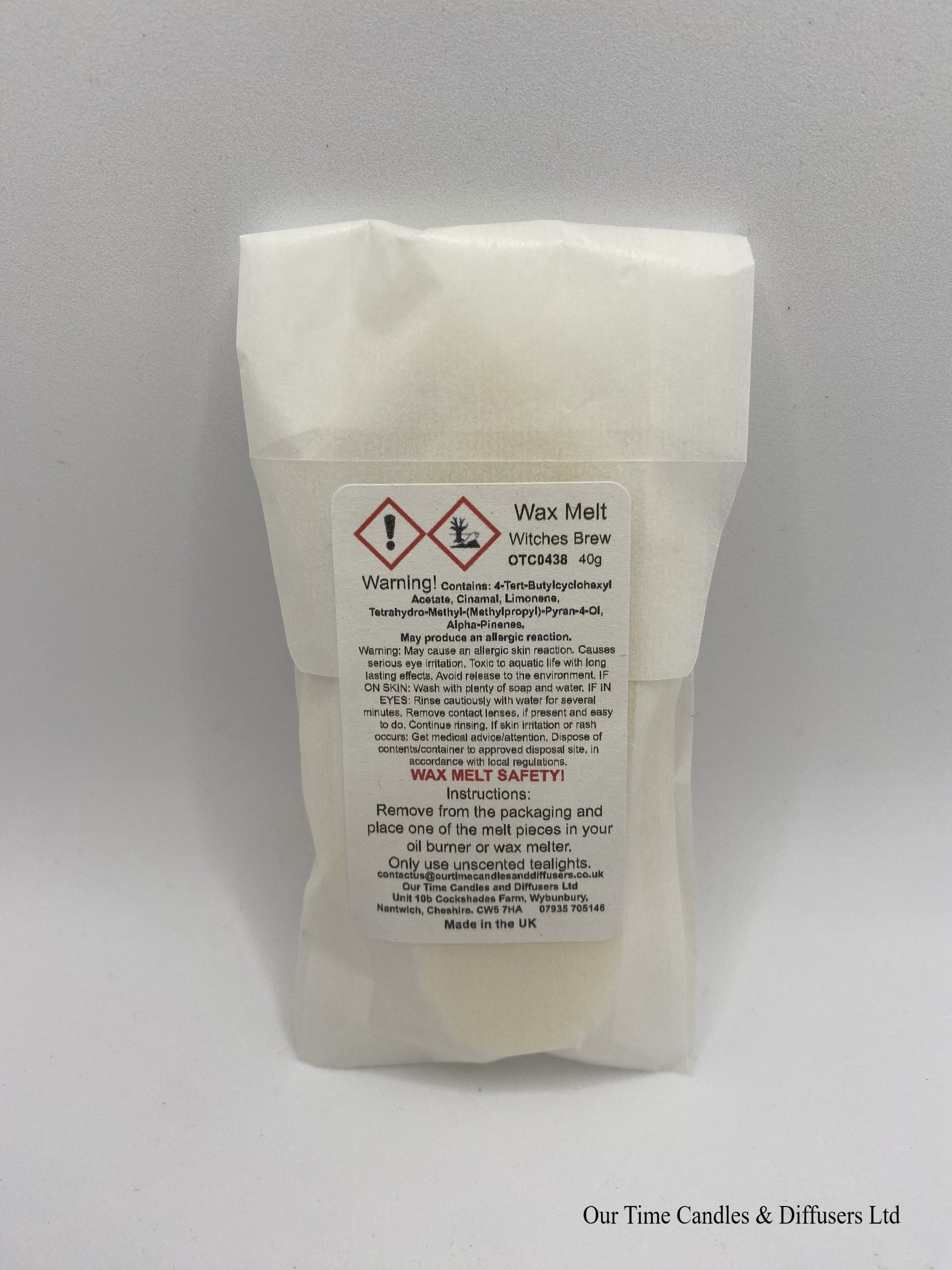 Witches Brew Halloween Scented Wax Melts